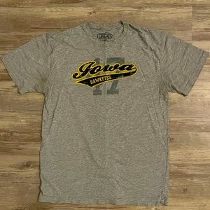 University of Iowa Hawkeyes collegiate rep tee shirt